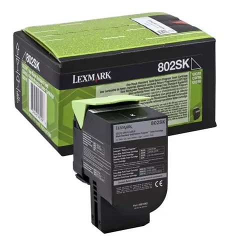 Lexmark 80C2SK0 - Toner do Lexmark CX-310, CX-410, CX-510